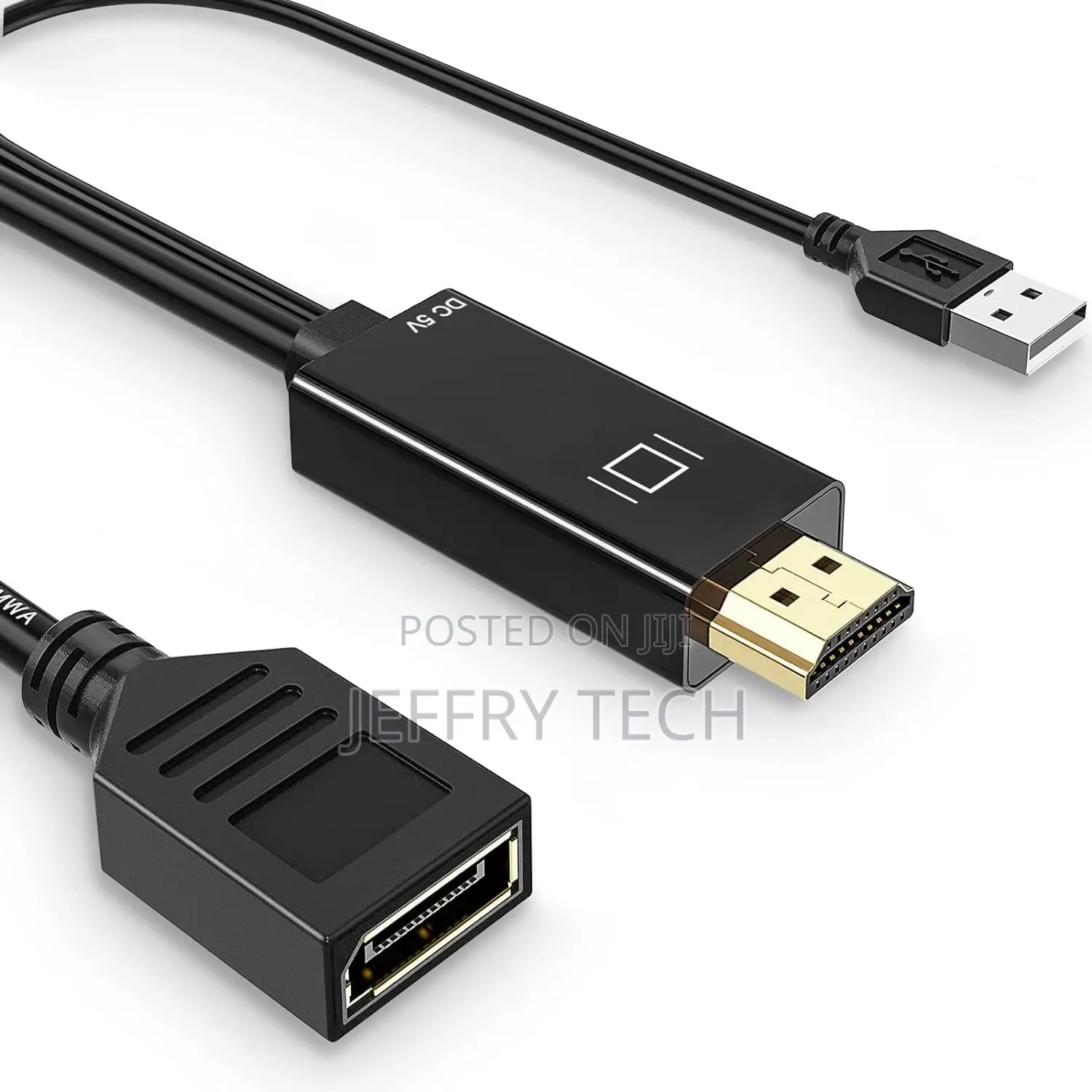 HDMI to Displayport Adapter, 60hz HDMI to DP Converter C