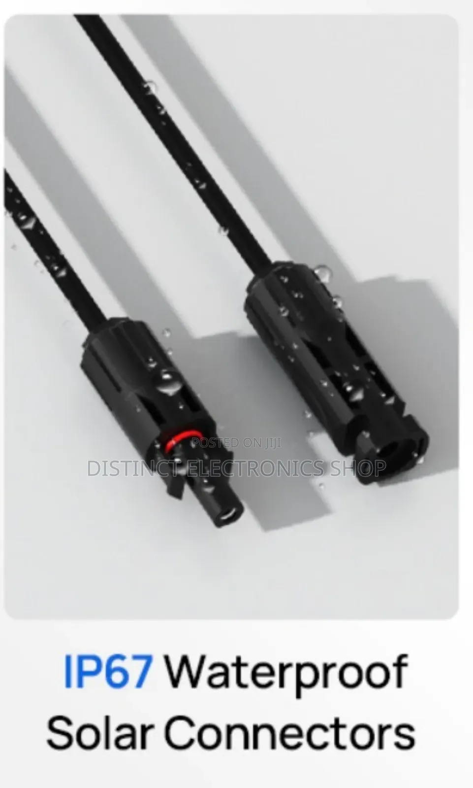 Solar Panel Ip67 Connectors