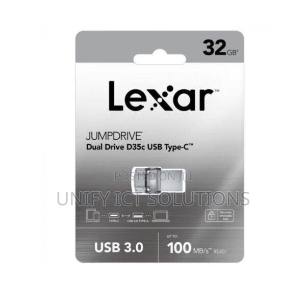 Lexar D35C Flash Drive 32GB - thumbnail 2