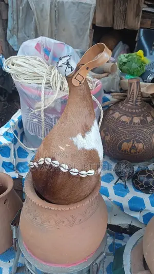 Vintage Gourd Water Pitcher