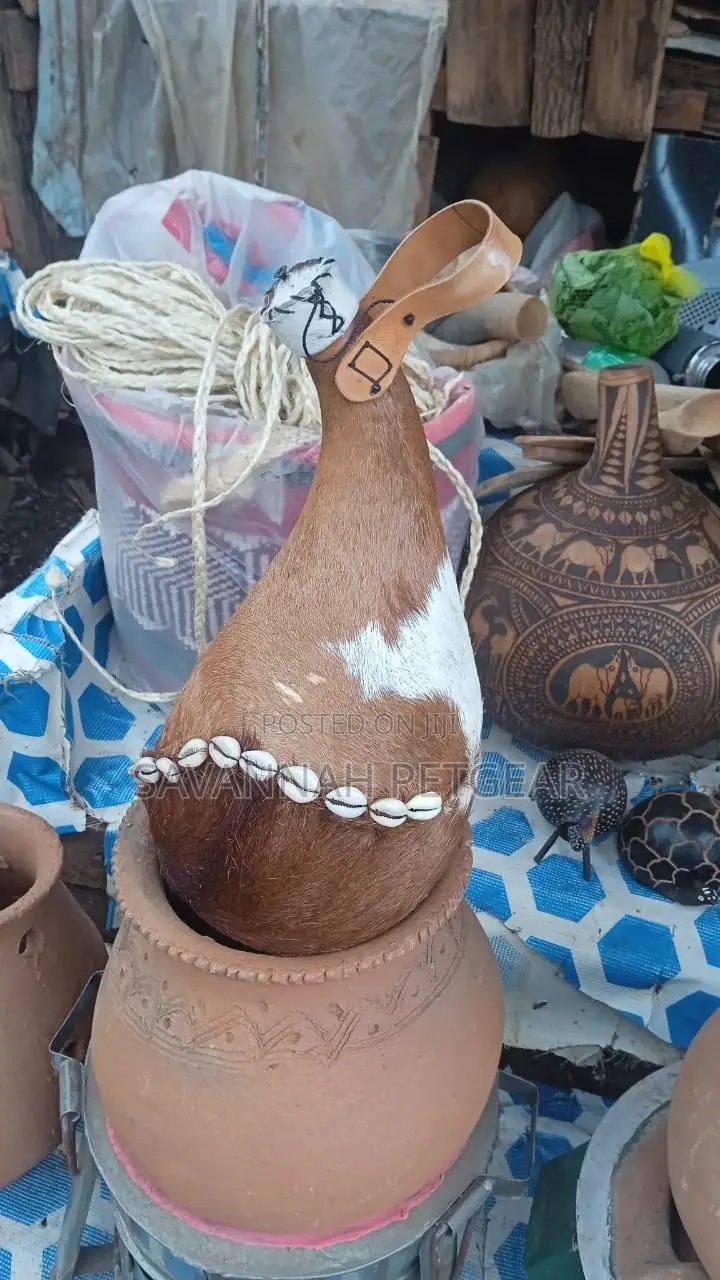 Vintage Gourd Water Pitcher
