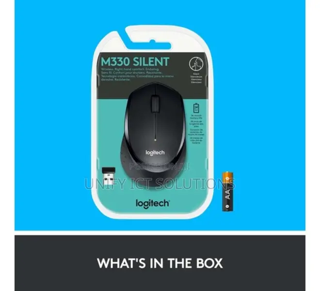 Logitech M330 SILENT PLUS Wireless Mouse