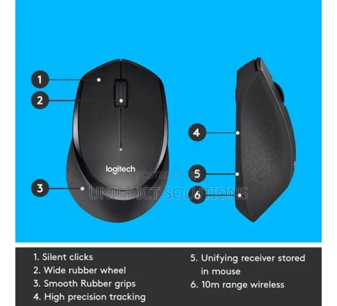 Logitech M330 SILENT PLUS Wireless Mouse
