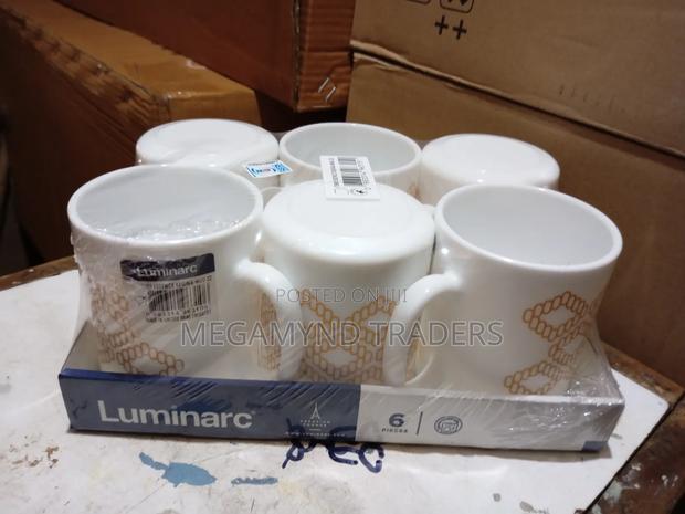 6pc Luminarc Mugs / Luminarc Cups - thumbnail 8