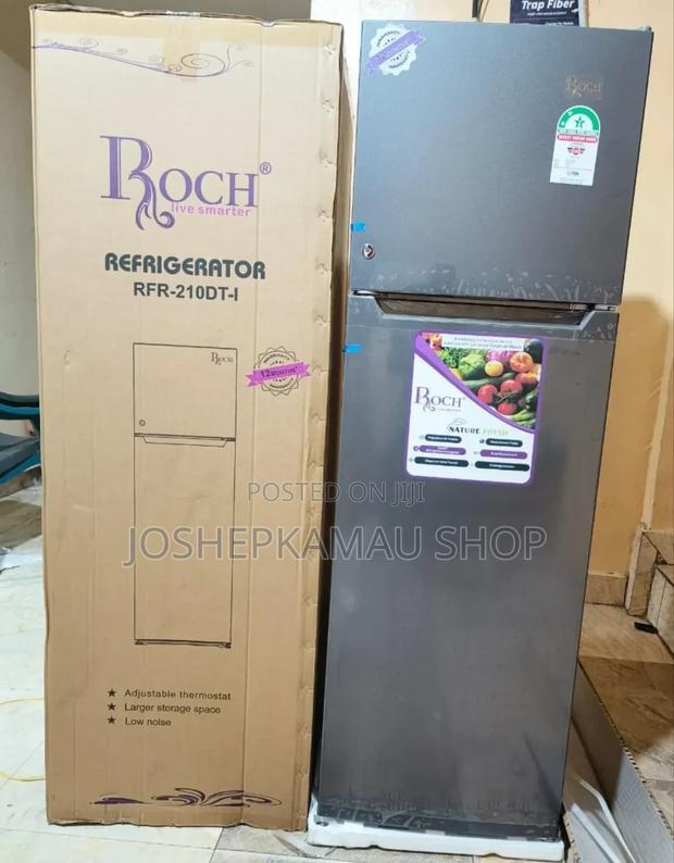 168litres Roch Fridge Double Door