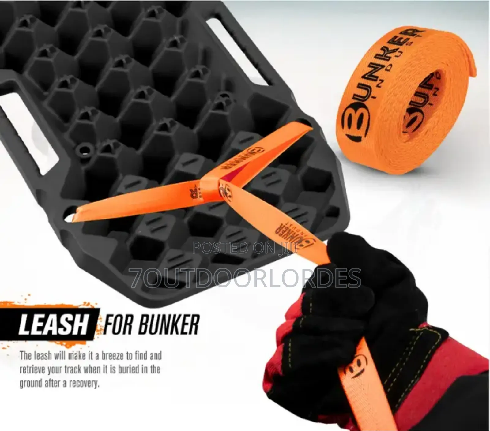 Bunker Indust Recovery Board Recovery Track Waffle Track