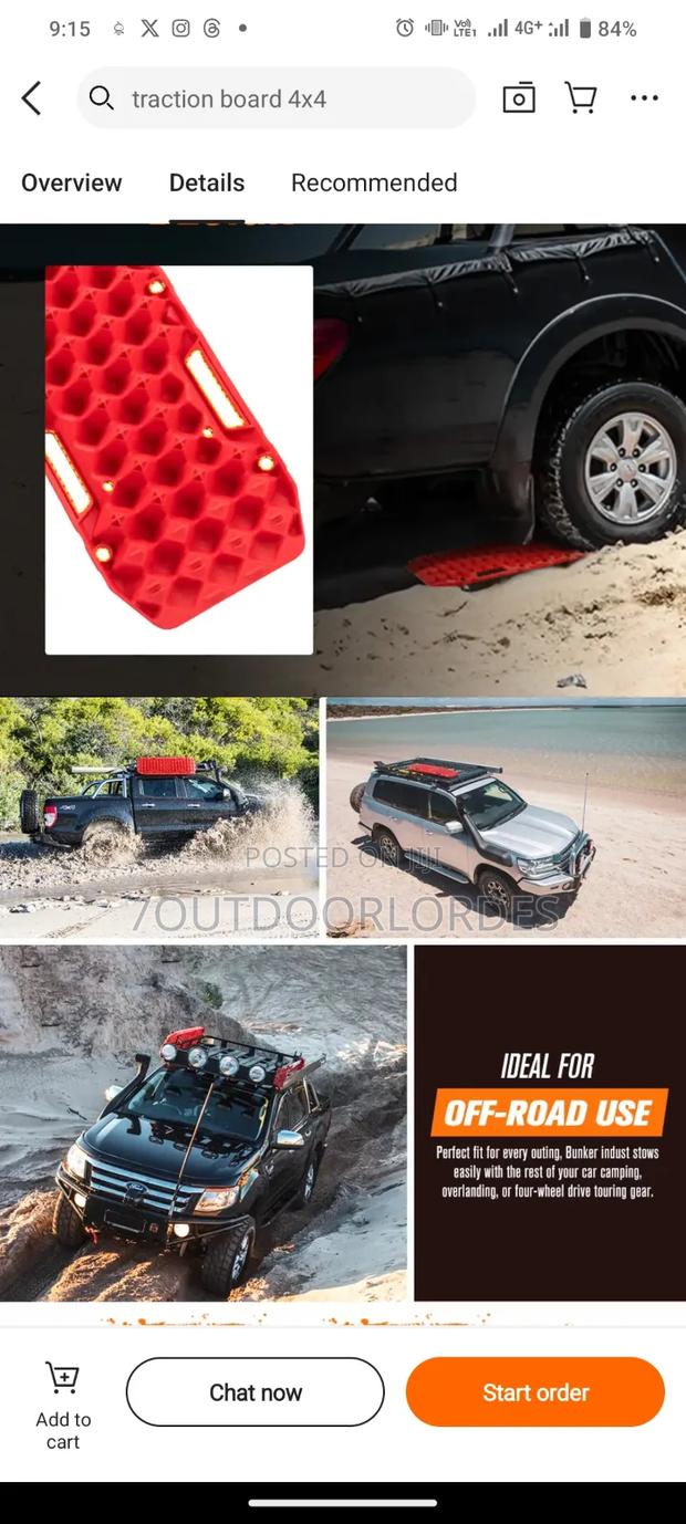 BUNKER INDUST 10T 4x4 Off Road Car Traction Recovery Tracks