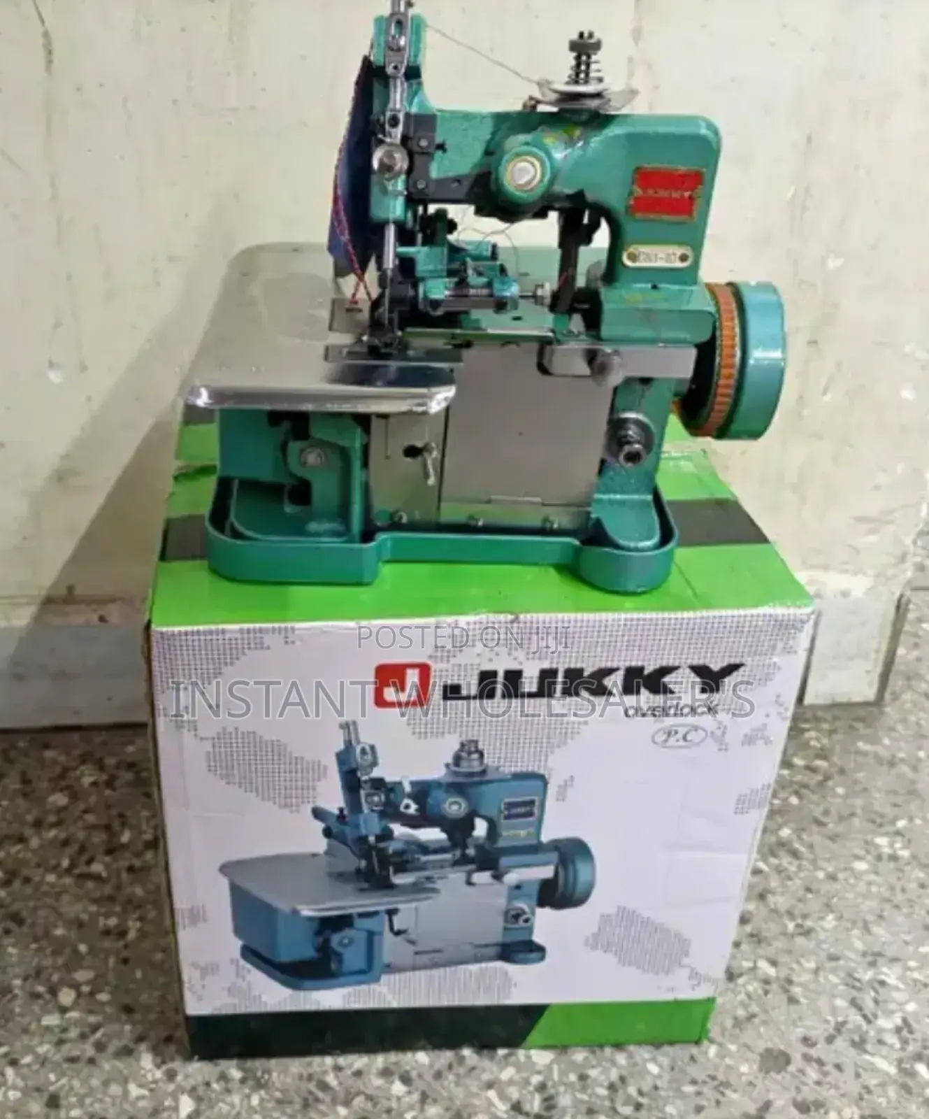 Overlock Sewing Machine and Table