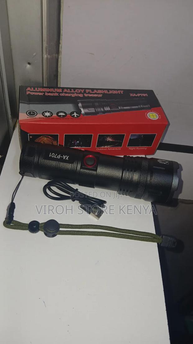 Security Torch P701 Powerbank Flashlight