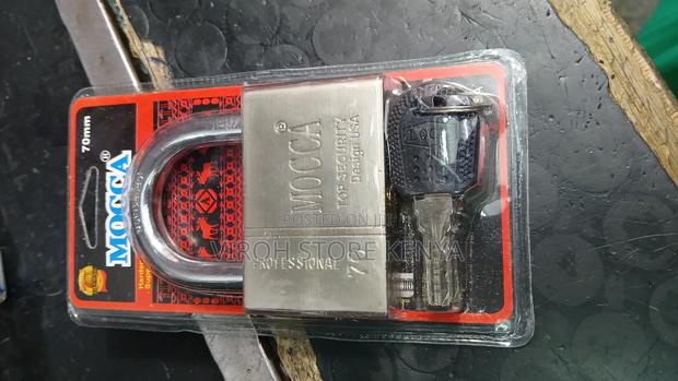 Usa Design Padlock 70mm Mocca Gate Lock - main view