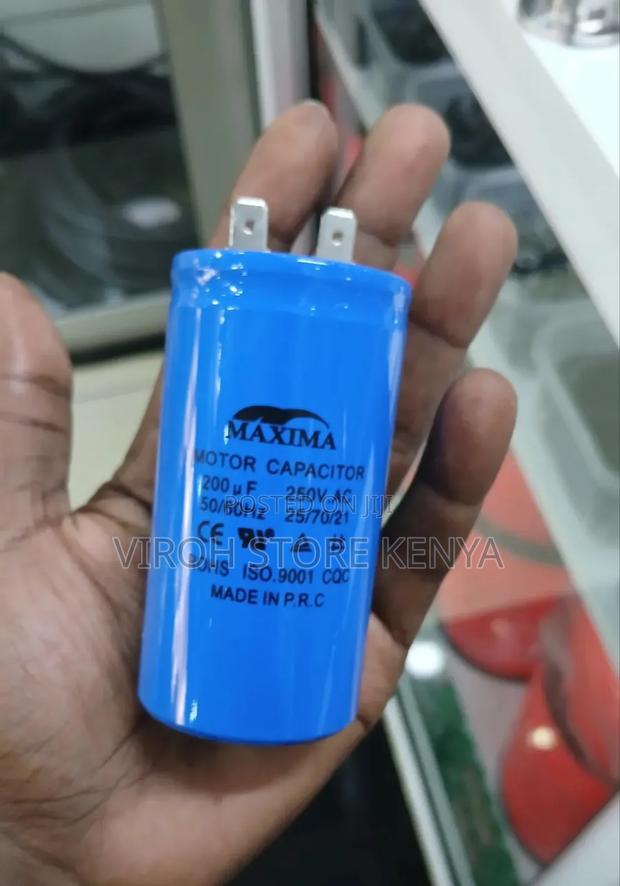 Maxima Motor Capacitor 200v by 200uf Capacitor