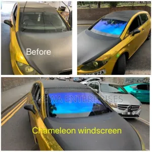 Chameleon Car Window Film Tint Installation