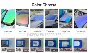 Chameleon Car Window Film Tint Installation