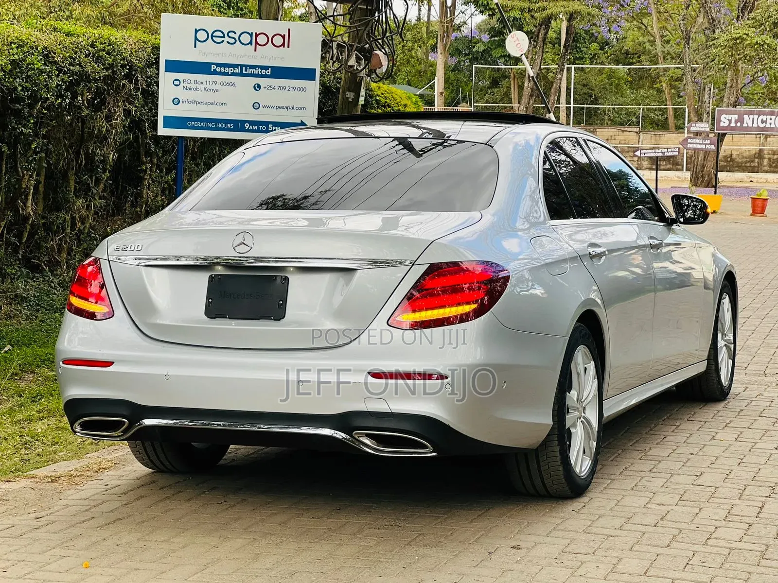 Mercedes-Benz E200 2016 Silver