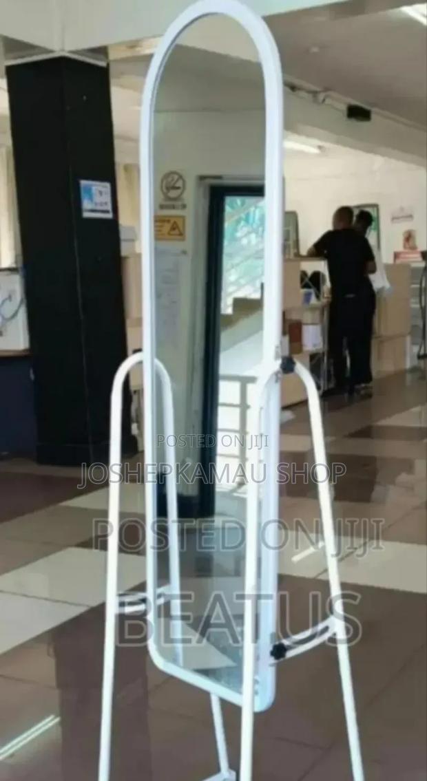 With Wheels Dressing Mirror - main view