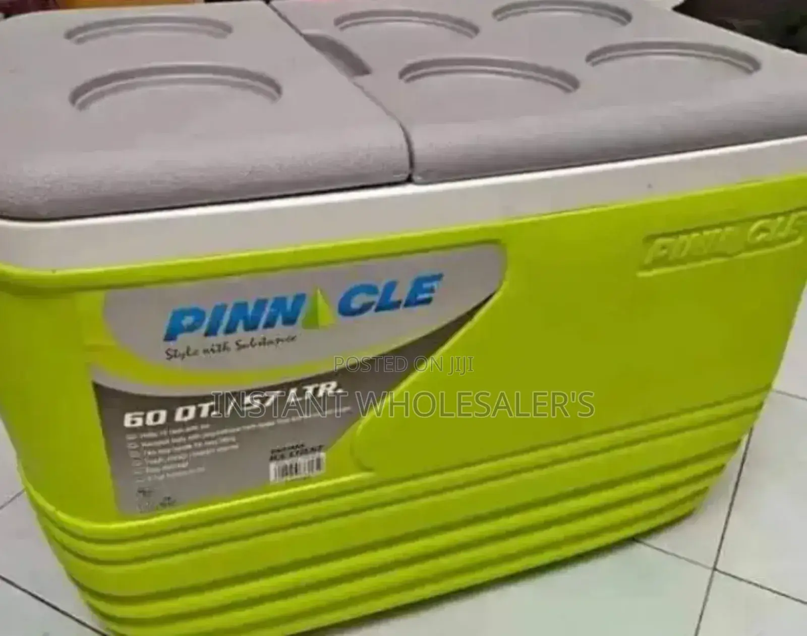 Spacious 57 Litres Pinnacle Cooler Box