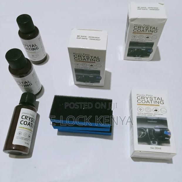 Vehicle Plastic Area Crystal Coating