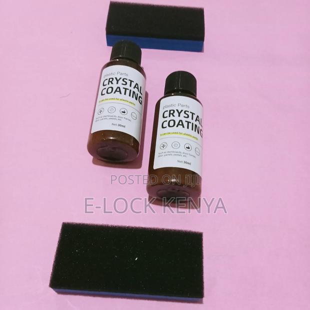 Refreshing Crystal Coating for Car Plastics