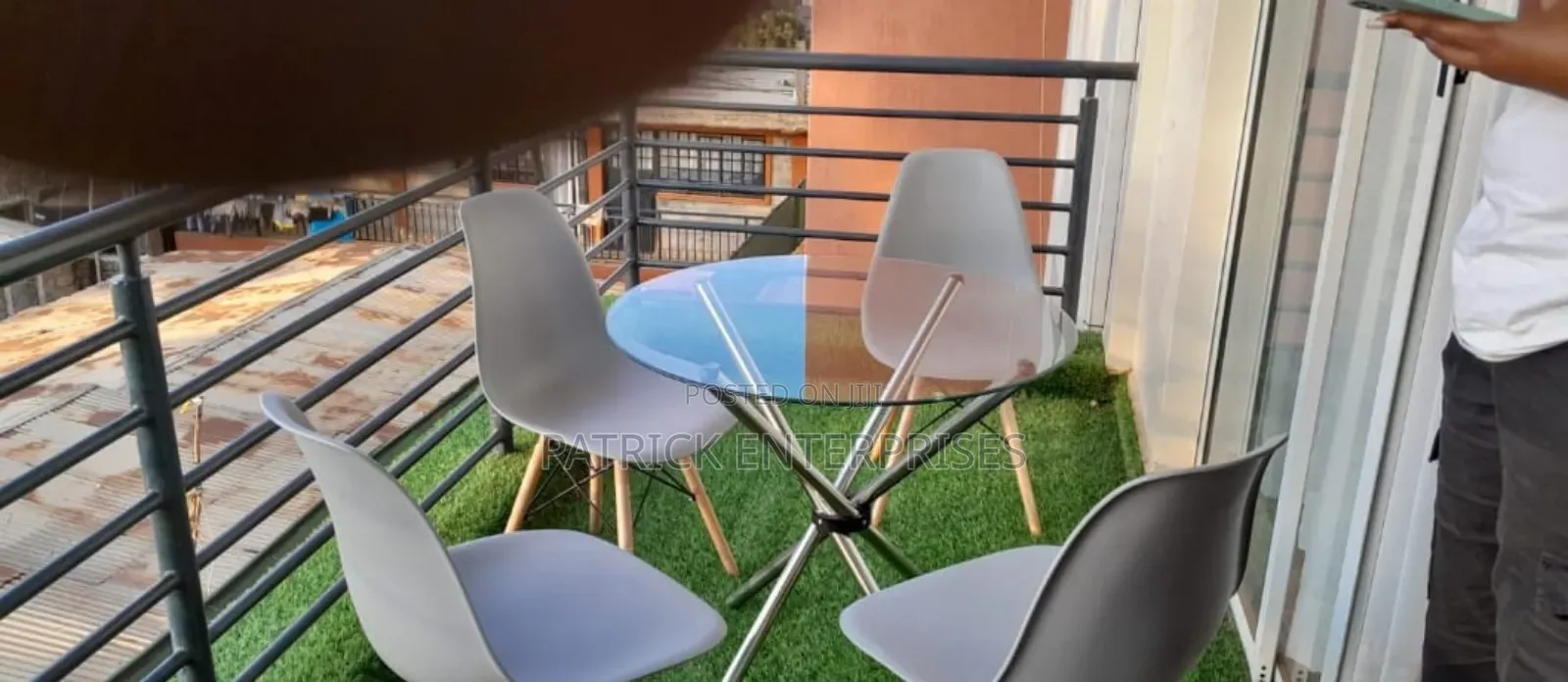Imported Outdoor/Dining Table 4 Seater Table Glass