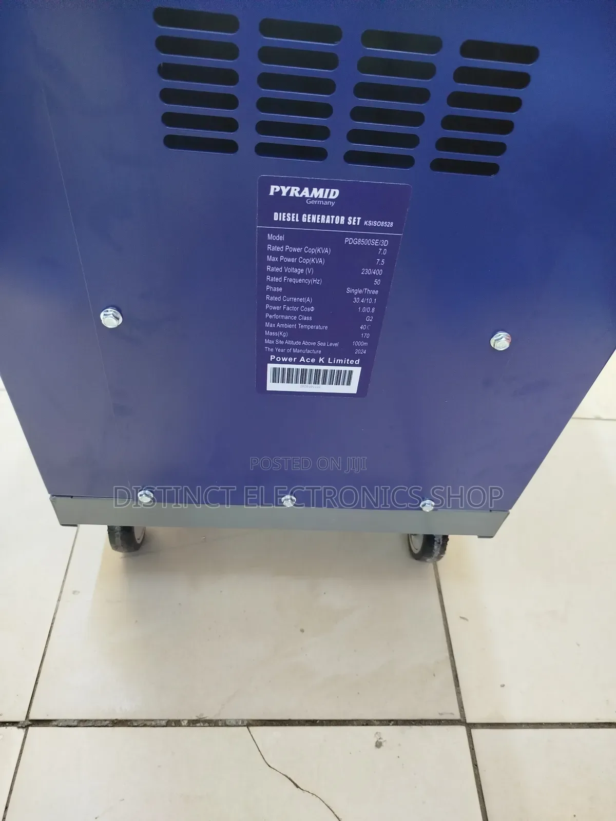 Diseal Power Generator