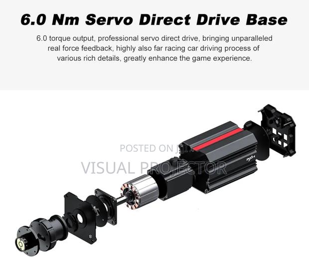 PXN V12 Lite Game Steering Wheel for Playstation Xbox and Pc - thumbnail 5