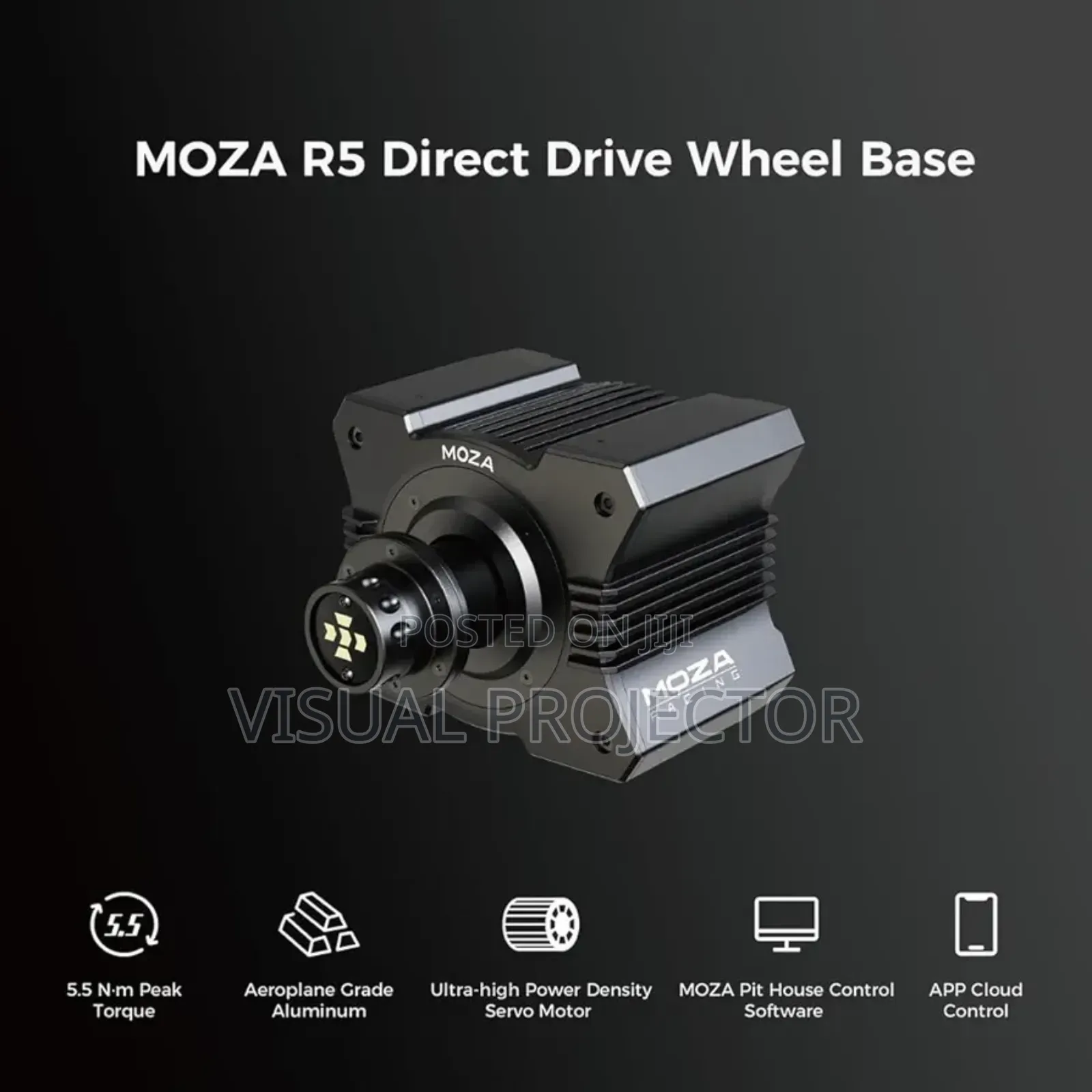 MOZA R5 All-in-One PC Gaming Racing Simulator