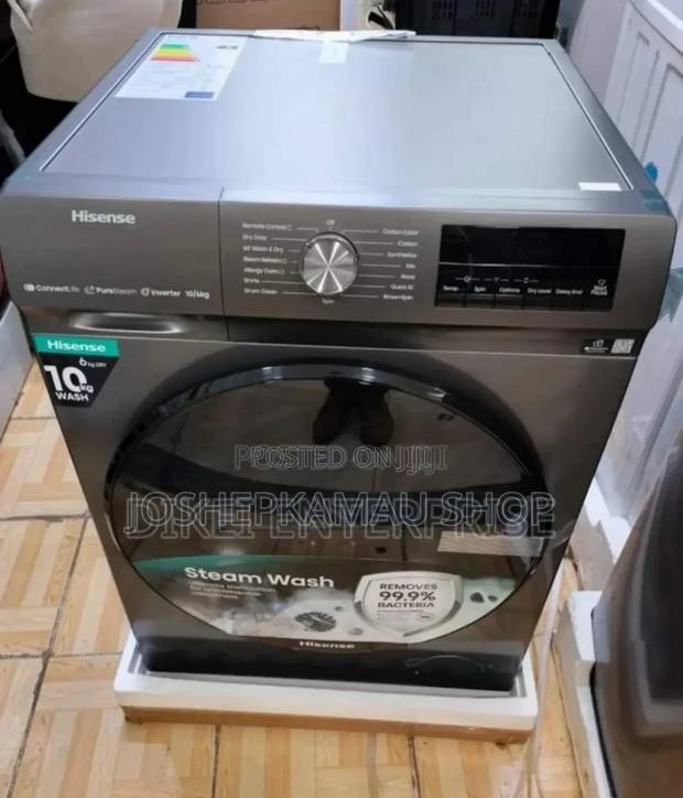 Hisense 10kgs Wash and Dry Washing Machine - main view