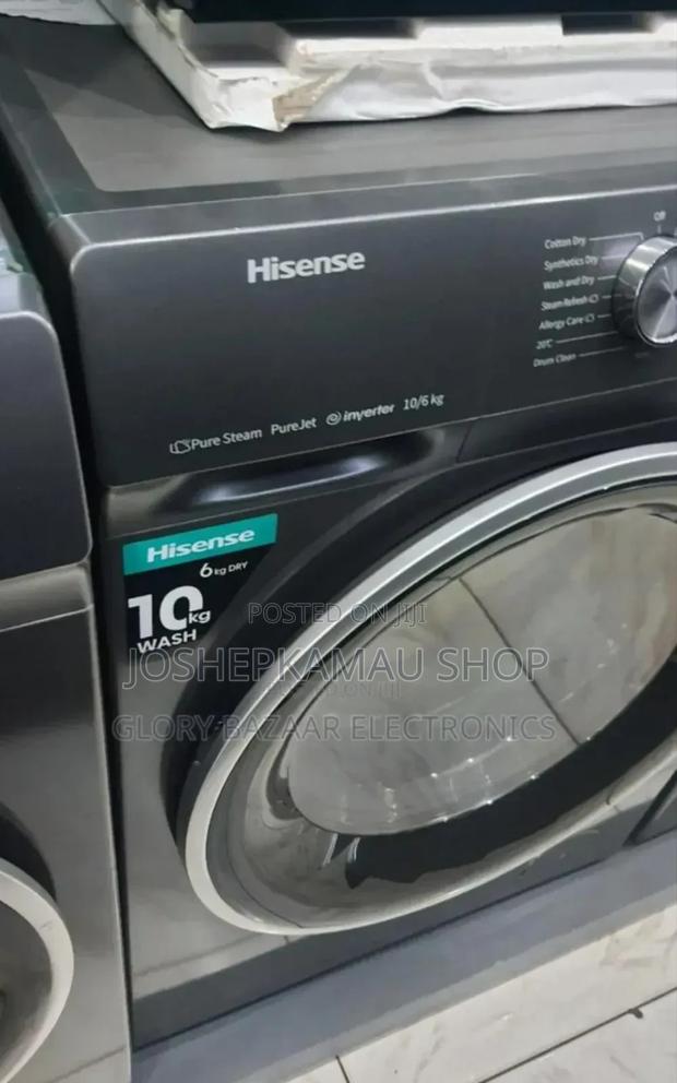 Front Load~Hisense 10kgs Wash and Dry Washing Machine