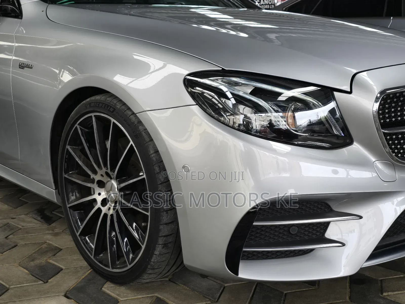 Mercedes-Benz E43 AMG 3.0 AWD 2018 Silver
