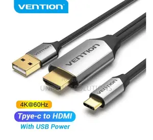 Vention Type-C to HDMI With USB Power Adapter