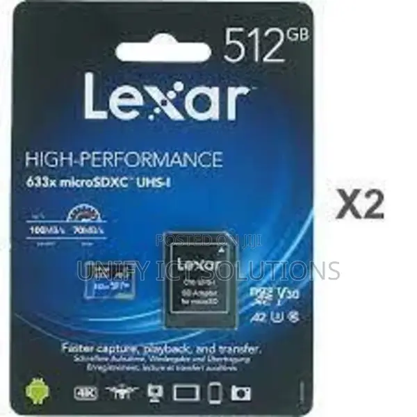 Lexar 512GB Microsdxc Memory Card
