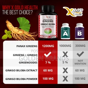 Super Korean Red Ginseng + Ginkgo Super Energy,Performance