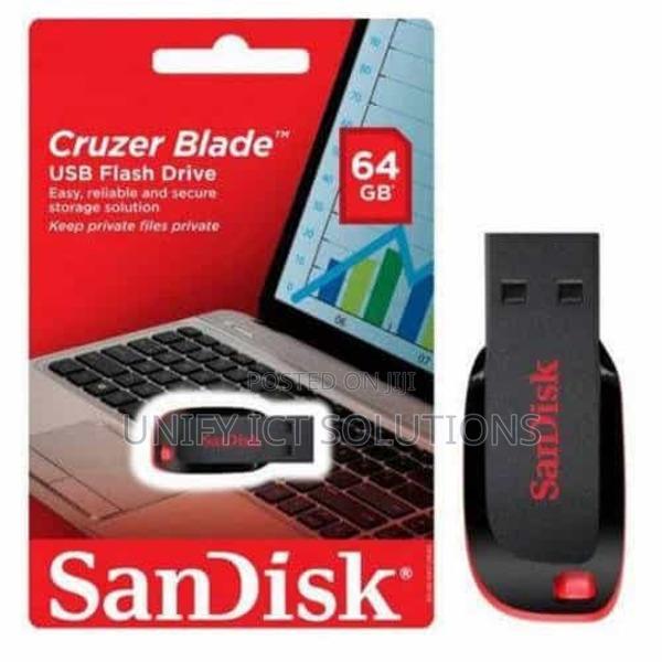Sandisk Cruzer Blade Flash Disk 64gb
