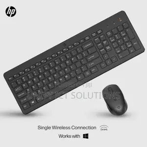 HP 330 Chiclet-Style Combination Wireless Mouse and Keyboard