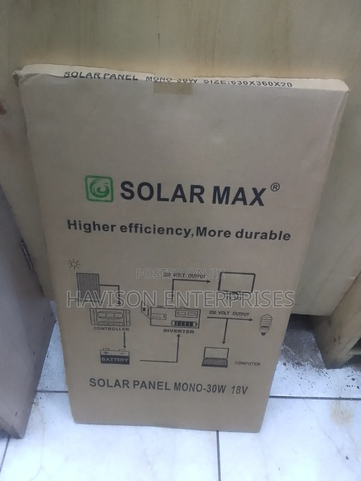 30w Solar Panel