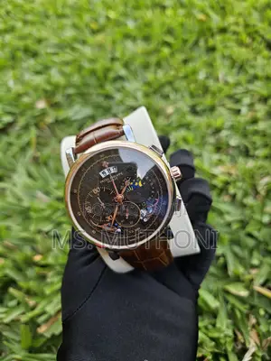 Genuine Leather Straps Patek Philippe Gents