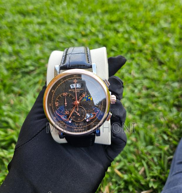 Genuine Leather Straps Patek Philippe Gents - thumbnail 3
