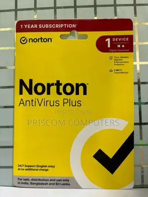 Norton 1 User Antivirus 1 Year