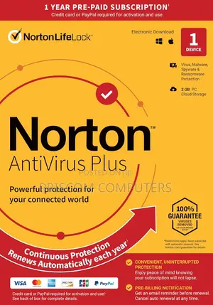 Norton 1 User Antivirus 1 Year