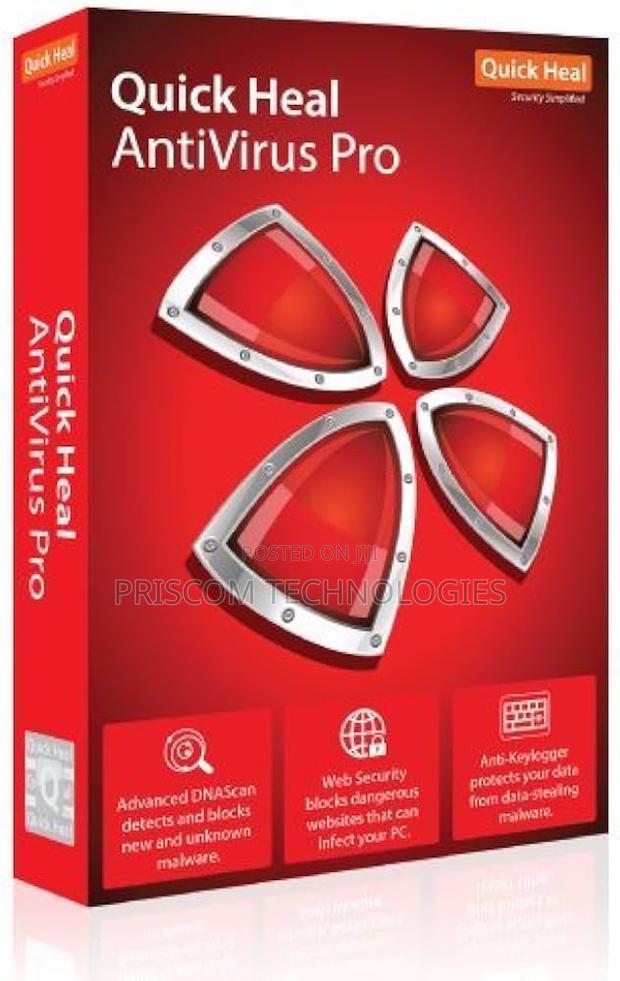 Quick Heal Pro Anti Virus 1 User - main view
