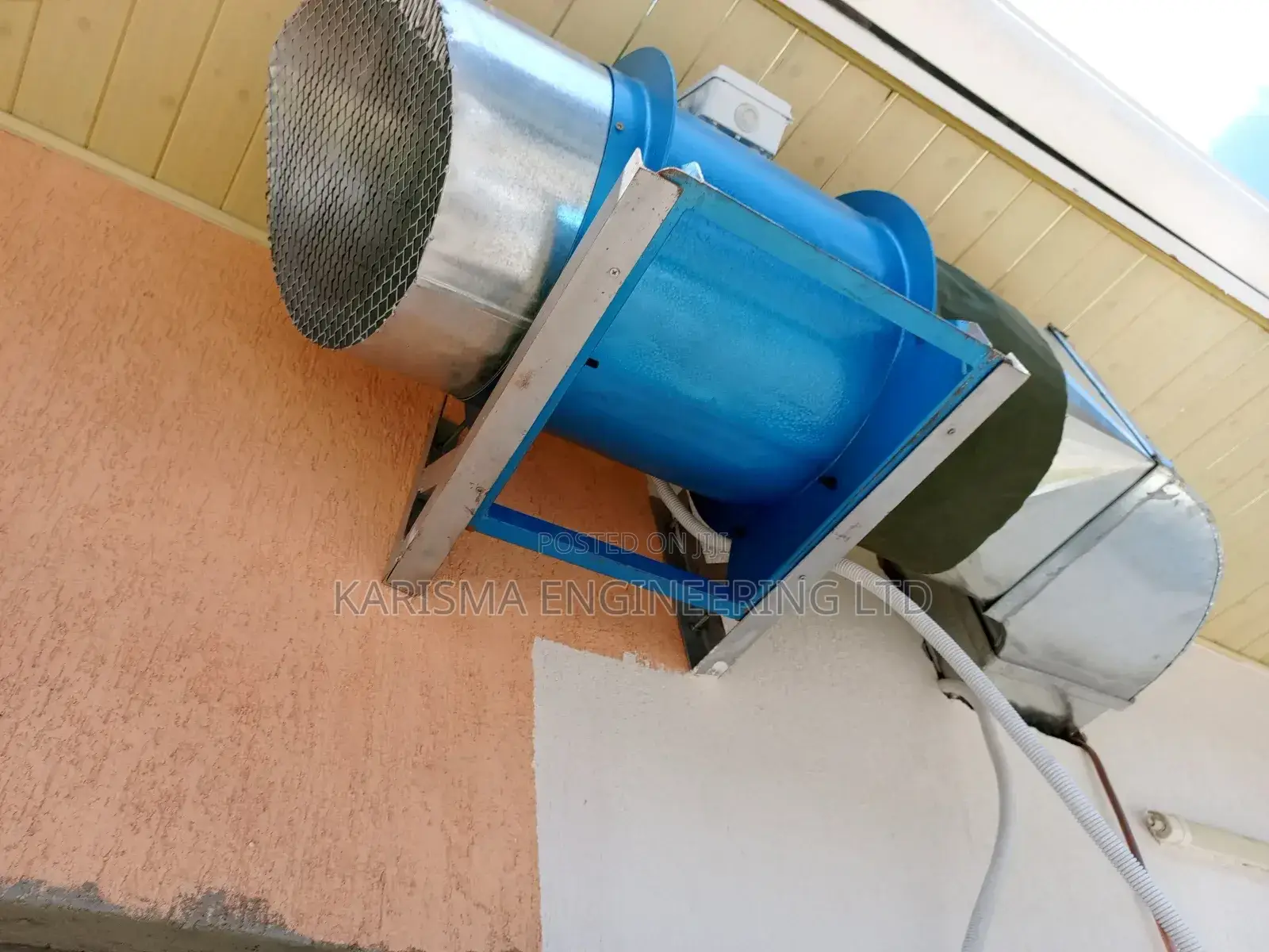Kitchen Hood Ducting Aluminum Pipes Axial Fun