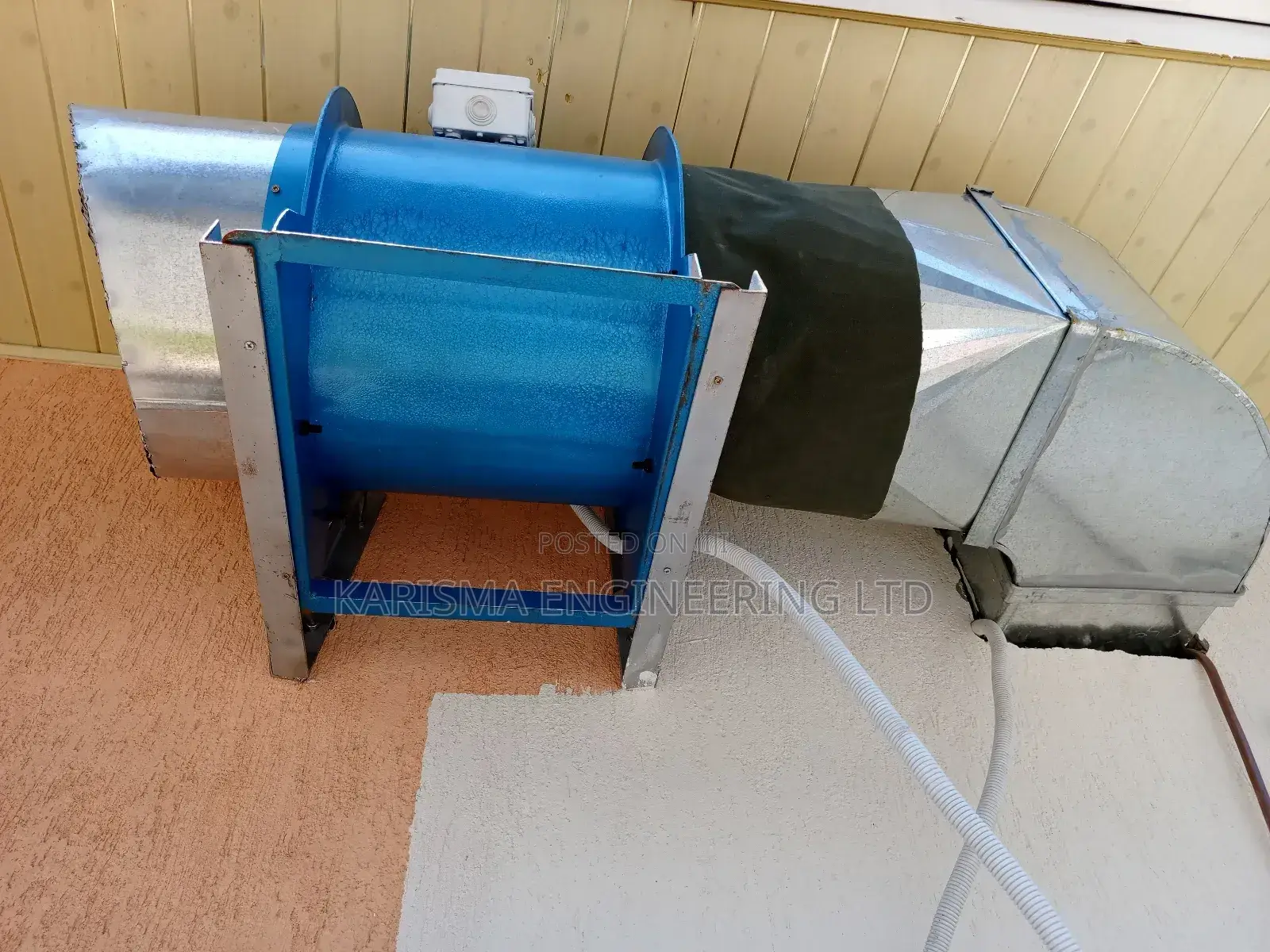 Kitchen Hood Ducting Aluminum Pipes Axial Fun