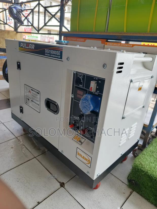 Pulsar 15 Kva Dg15000se Deisel Silent Generator With Ats - thumbnail 5
