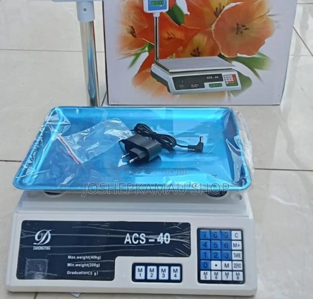 40kg Maximum Digital Weighing Scale With Arm - main view