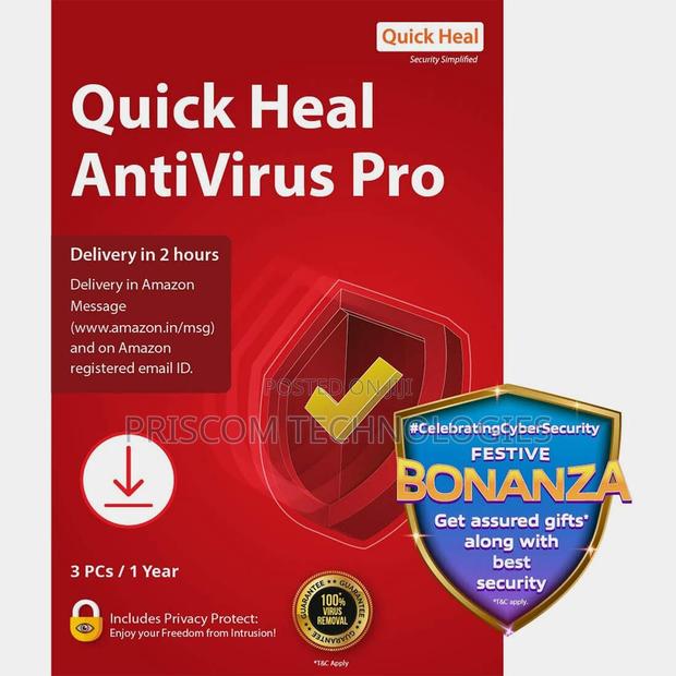 Quick Heal Antivirus Pro 3 User - main view