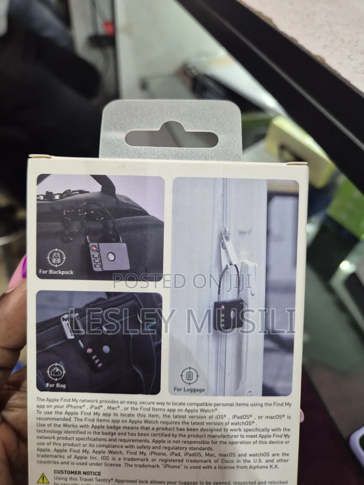 Mili Milock Certified Trackable Luggage Lock