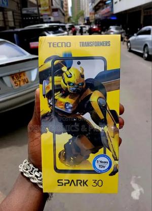 New Tecno Spark 30 128 GB Black - main view