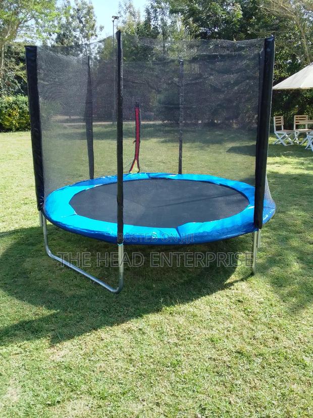 8feet Commercial Trampoline*Outdoor - main view