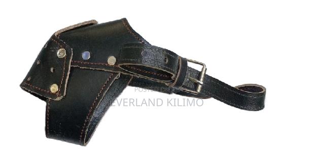 Tough Leather Dog Muzzle - main view