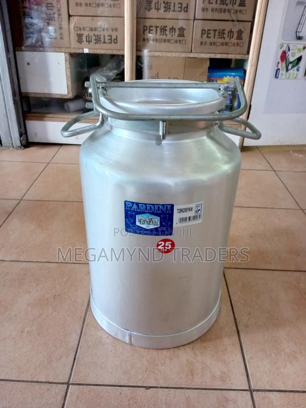 25L Aluminium Milk Can/Paradini Lockable Milk Jerrican